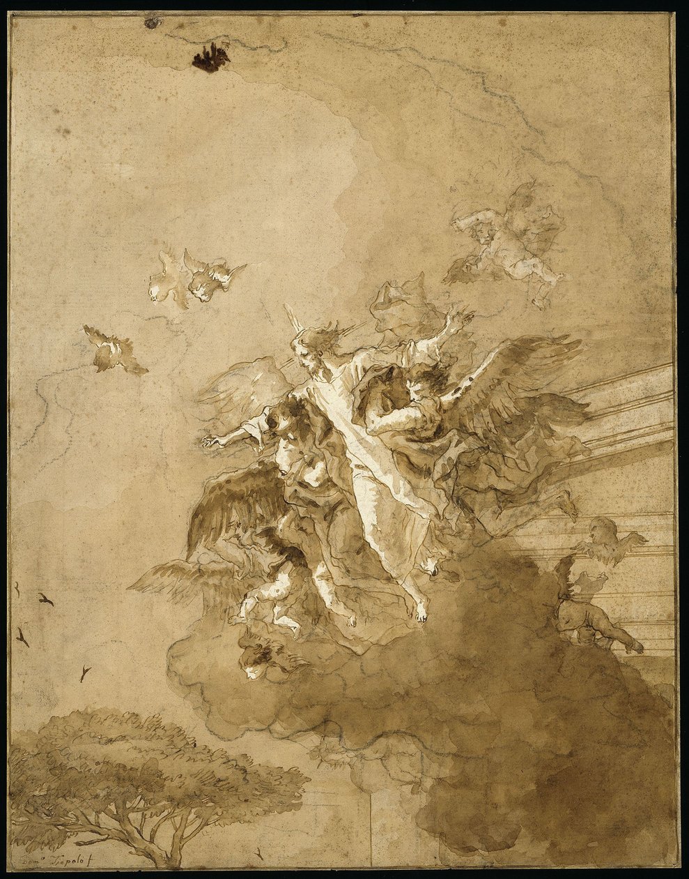 Kristi oppstandelses triumf av Giovanni Domenico Tiepolo