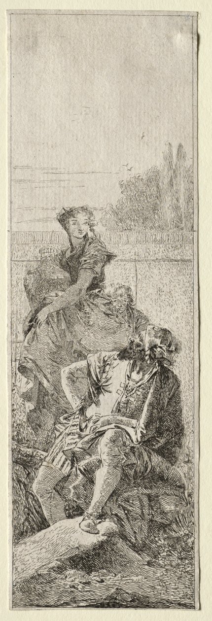 To bønder av Giovanni Domenico Tiepolo