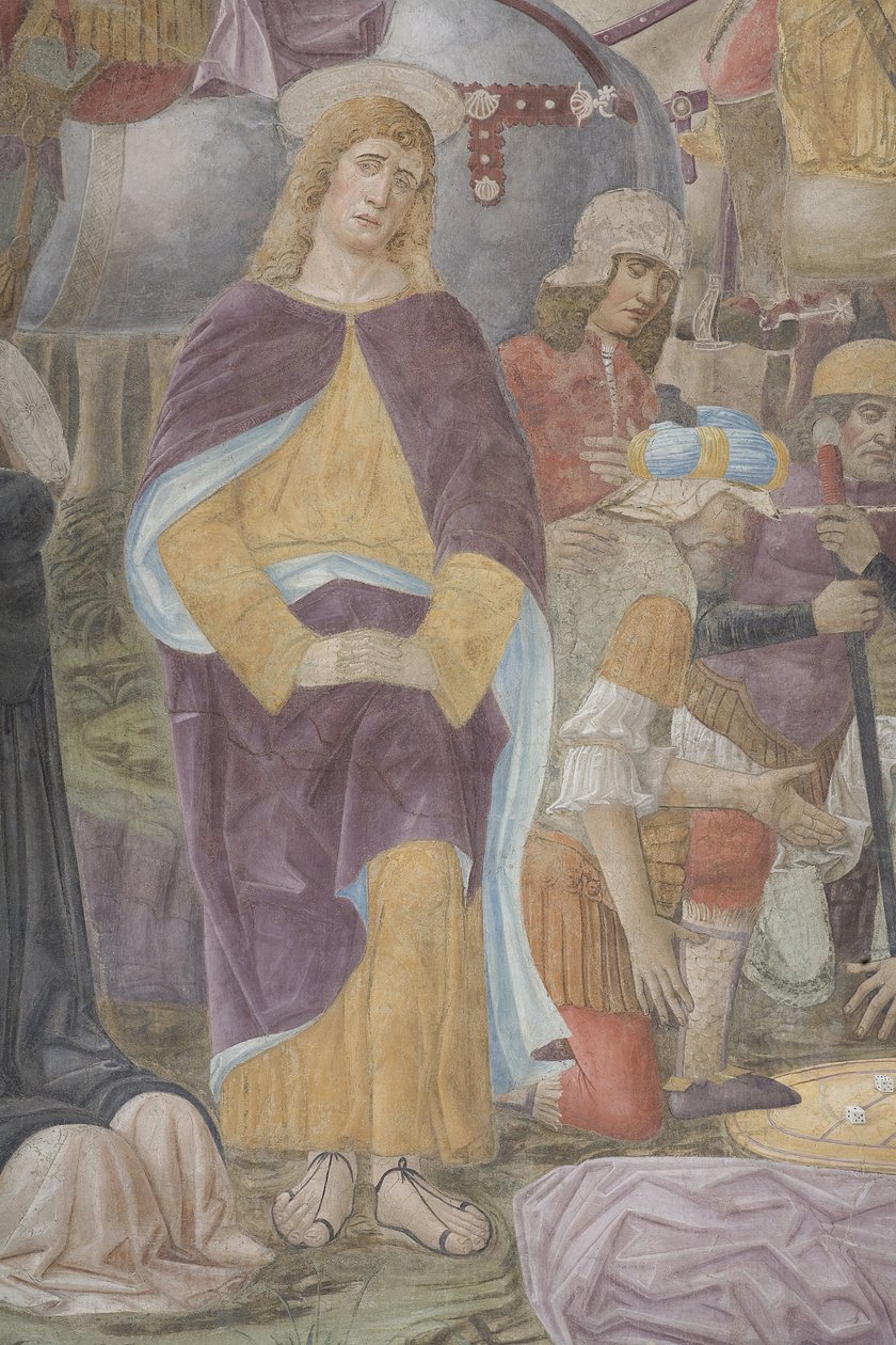 Crucifixion, 1495 (detalj av 3498420) av Giovanni Donato Montorfano