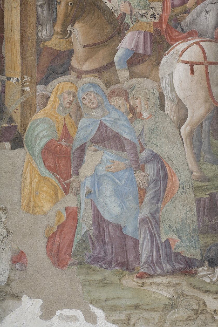Crucifixion, 1495 (detalj av 3498420) av Giovanni Donato Montorfano