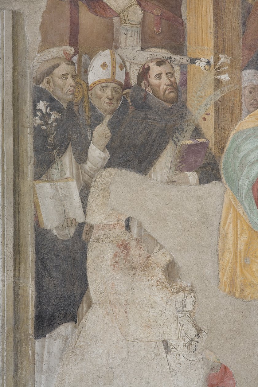 Crucifixion, 1495 (detalj av 3498420) av Giovanni Donato Montorfano