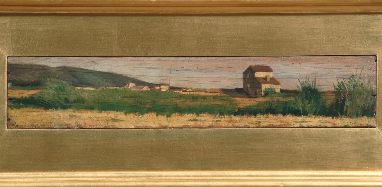 Acquaiole livornesi av Giovanni Fattori