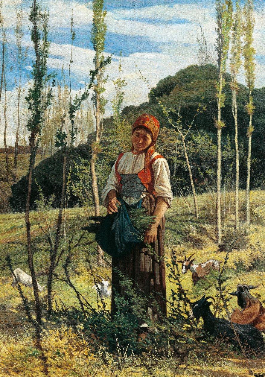 Bonde i tre av Giovanni Fattori