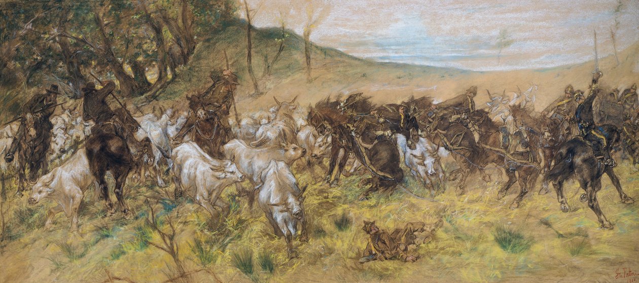Fatalt møte av Giovanni Fattori