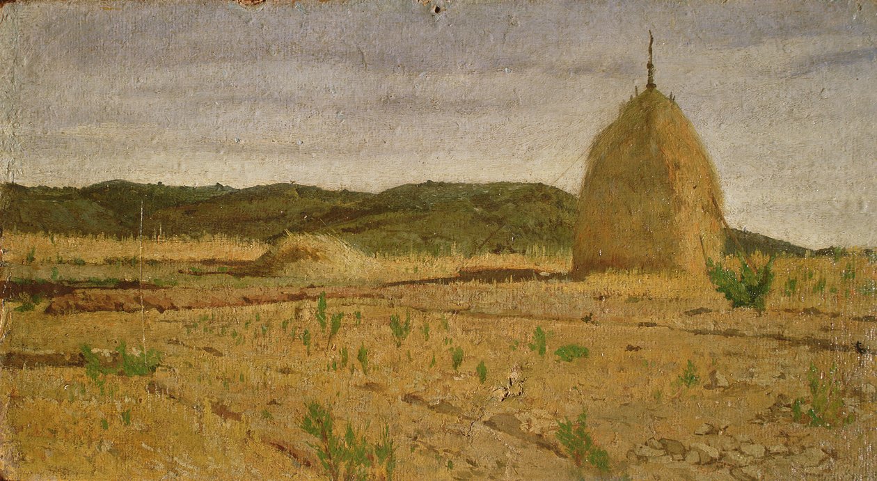 Er stabel, 18-60 av Giovanni Fattori