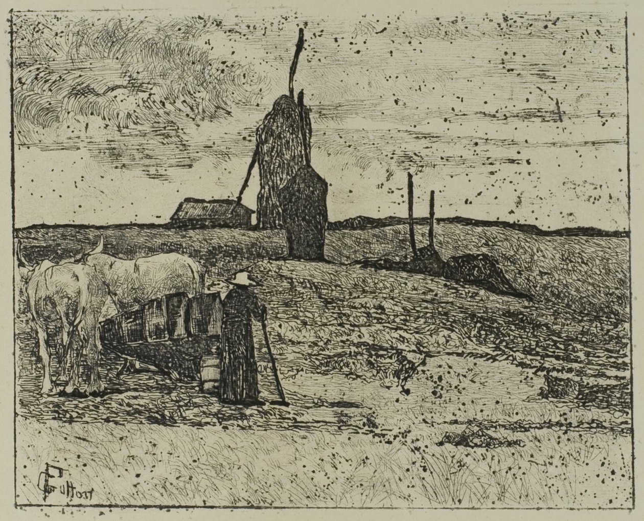 Maremma i Toscana av Giovanni Fattori