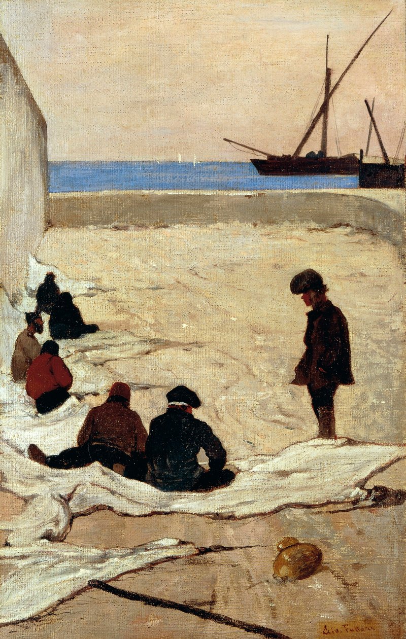 Lapping av nett av Giovanni Fattori