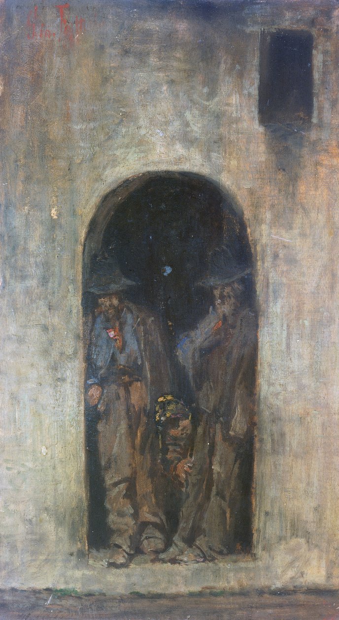 Kullbrennerne eller Maremma-arbeiderne av Giovanni Fattori
