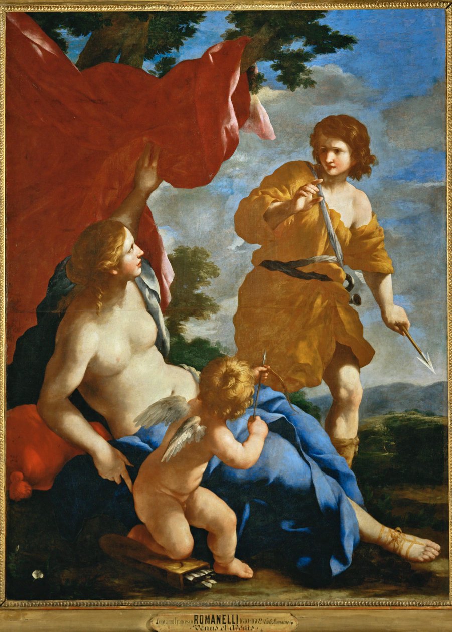  av Giovanni Francesco (1610 62) Romanelli