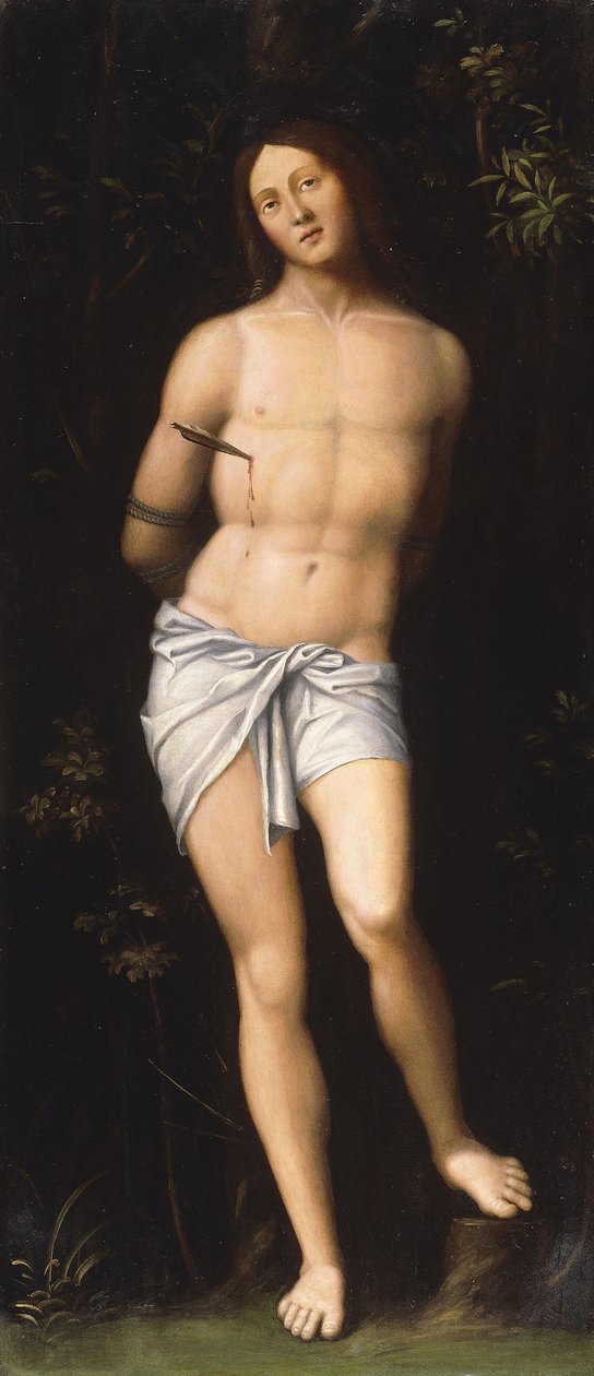 Sankt Sebastian, av Giovanni Francesco Caroto
