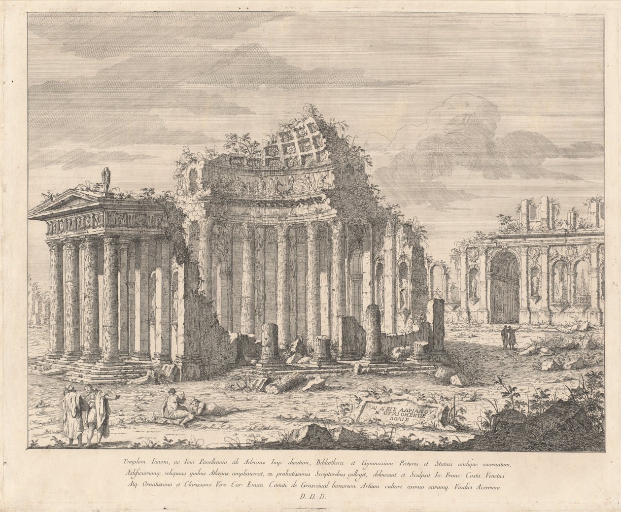 Templet til Juno og Jupiter av Giovanni Francesco Costa