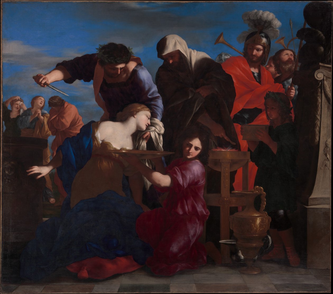 Polyxenas offer av Giovanni Francesco Romanelli