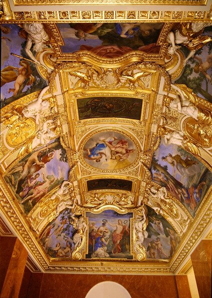 Taket i Hall of Seasons, 1655-58 av Giovanni Francesco Romanelli