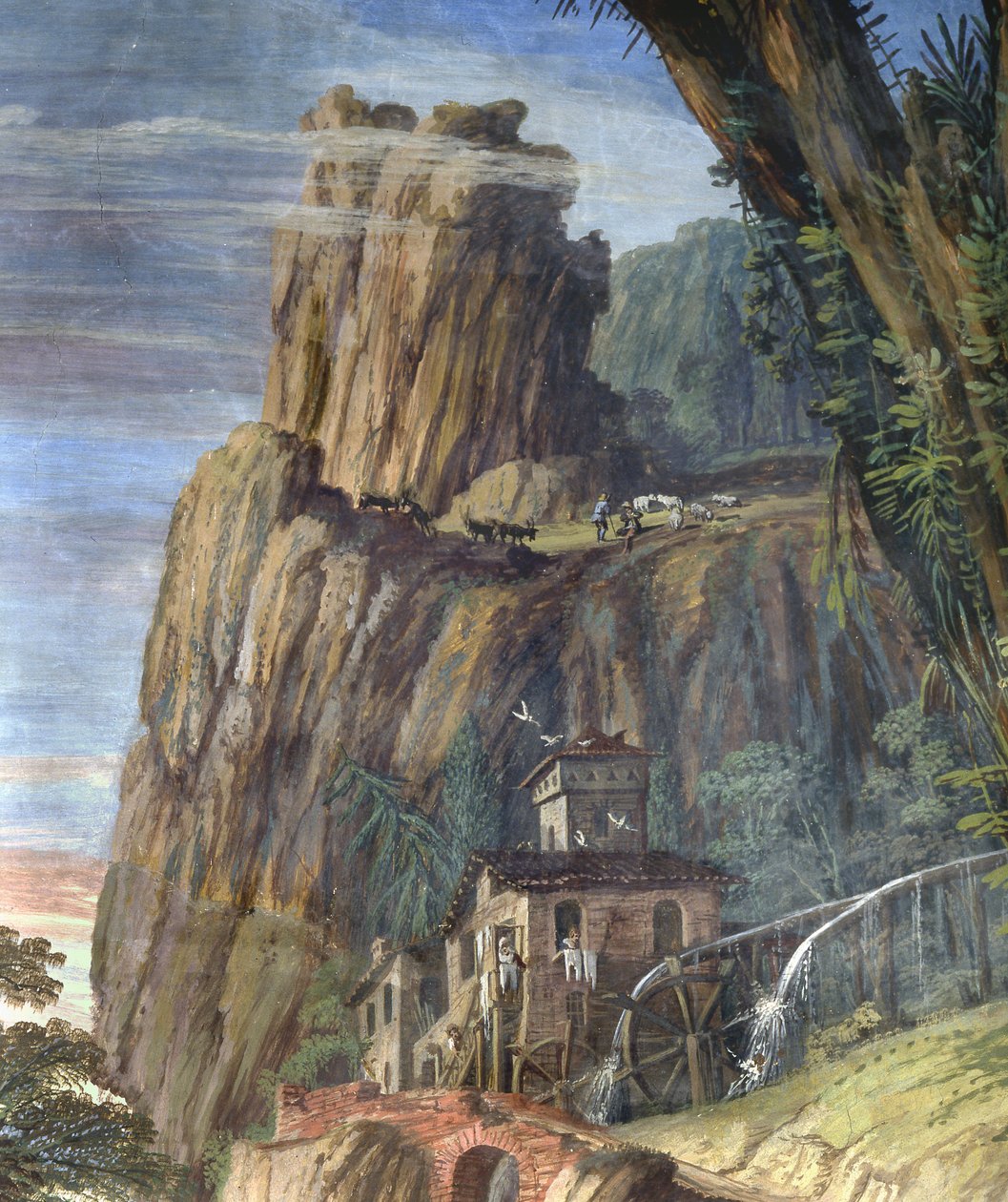 Mill, detalj av Giovanni Ghisolfi
