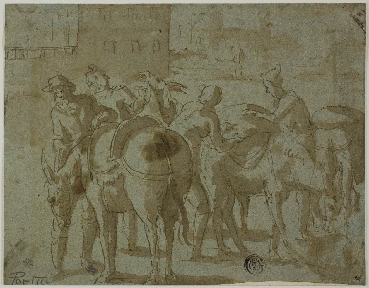 Muledyr og muldyr av Giovanni Guerra