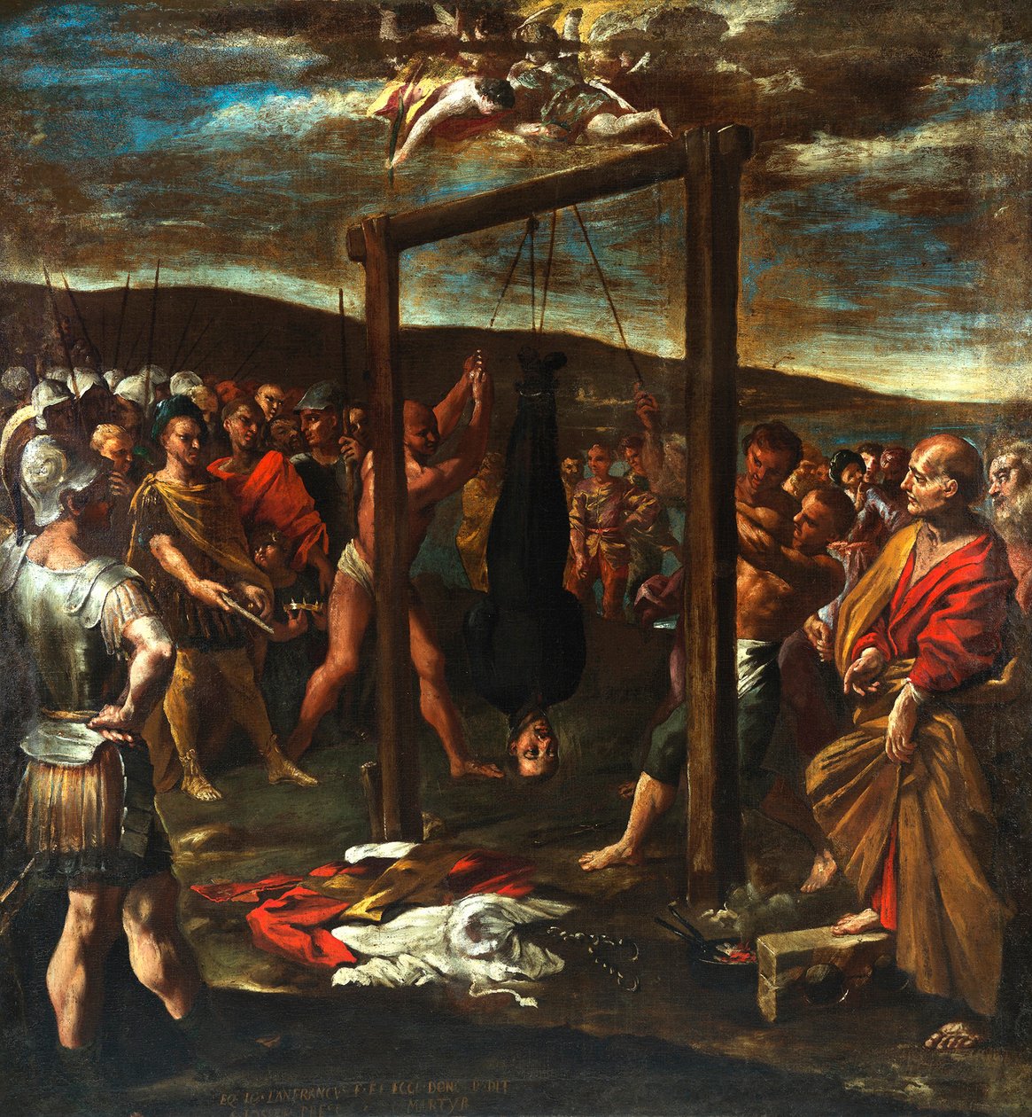 The Martyrdom of Saint Joseph the Presbyter, ca 1640-1645. av Giovanni Lanfranco