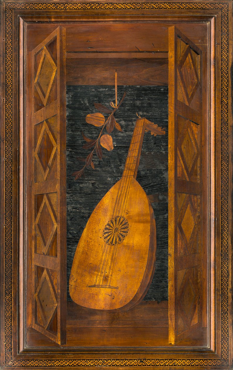 Lignaean Canonical Choir, innlagt av Giovanni Maria Platina 1484, Superior Stall av Giovanni Maria Platina
