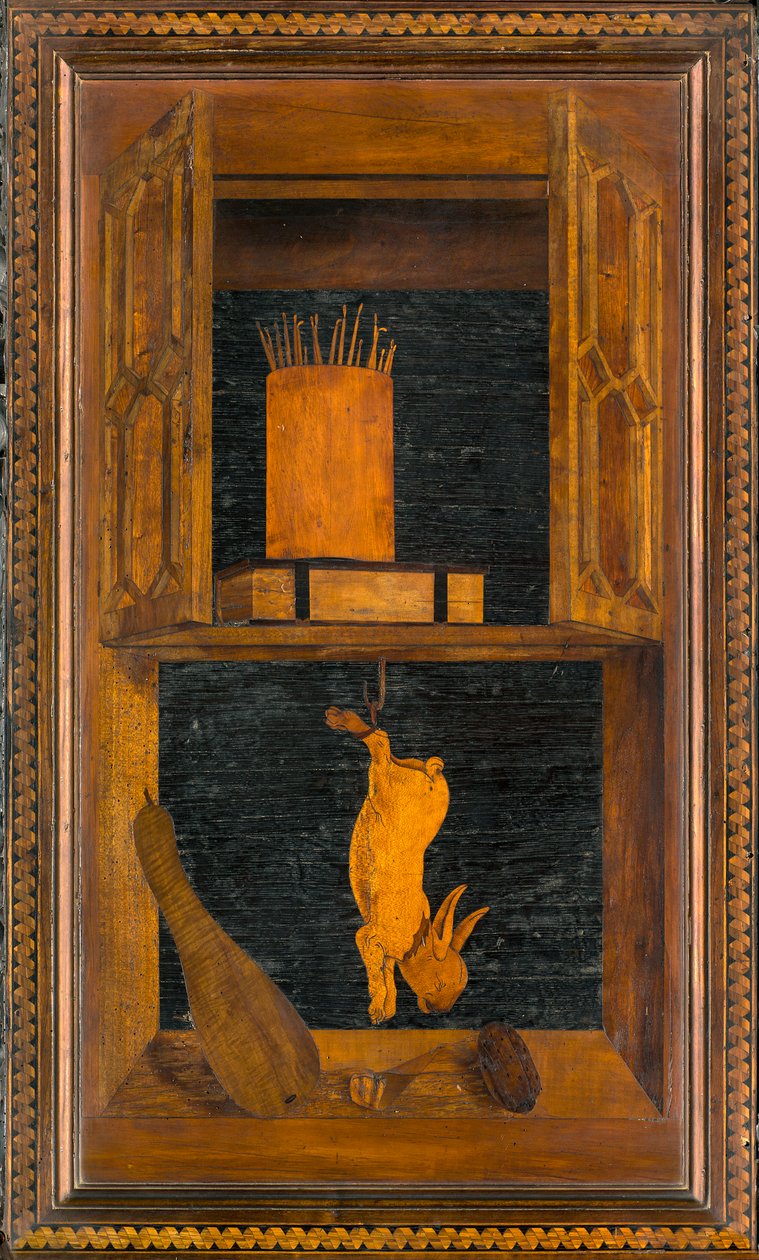 Lignaean Canonical Choir, innlagt av Giovanni Maria Platina 1484, Superior Stall av Giovanni Maria Platina