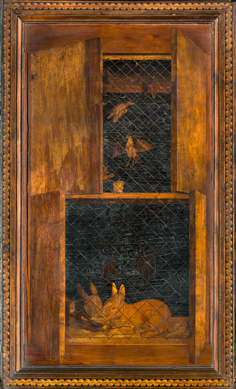 Lignaean Canonical Choir, innlagt av Giovanni Maria Platina 1484, Superior Stall av Giovanni Maria Platina