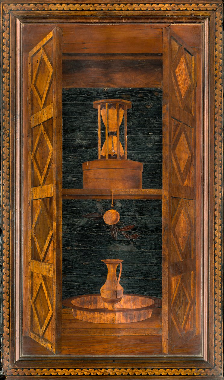 Lignaean Canonical Choir, innlagt av Giovanni Maria Platina 1484, Superior Stall av Giovanni Maria Platina