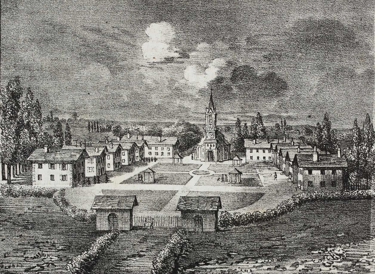 Mettray Agricultural Colony, Tours, Frankrike, fra 'Poliorama Pittoresco', n 44, 10. juni av Giovanni Mariani