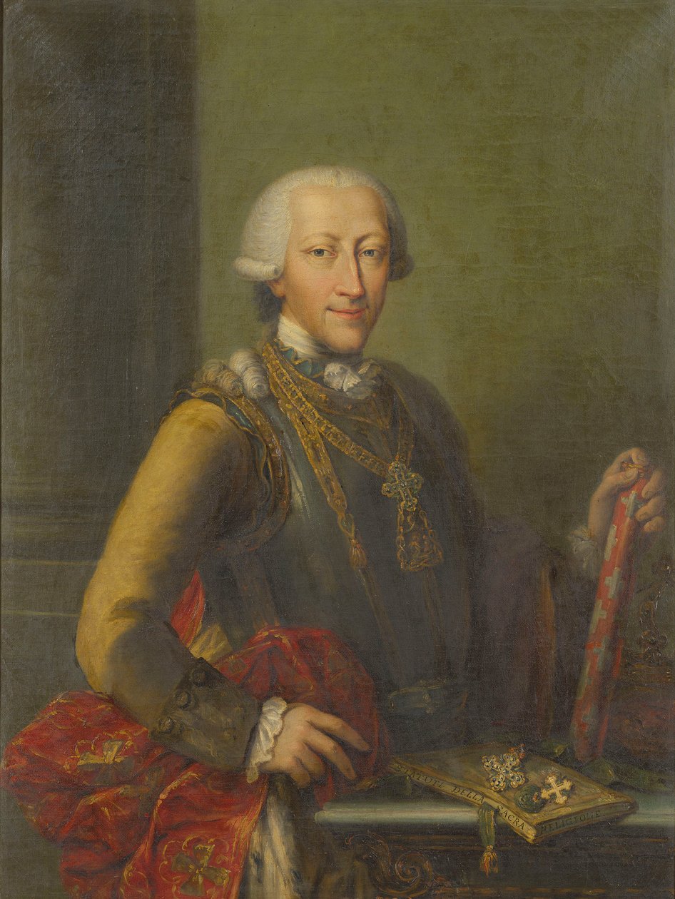 Portrett av kong Victor Amadeus III av Sardinia 1726-1796, 1700-tallet. av Giovanni, Panealbo