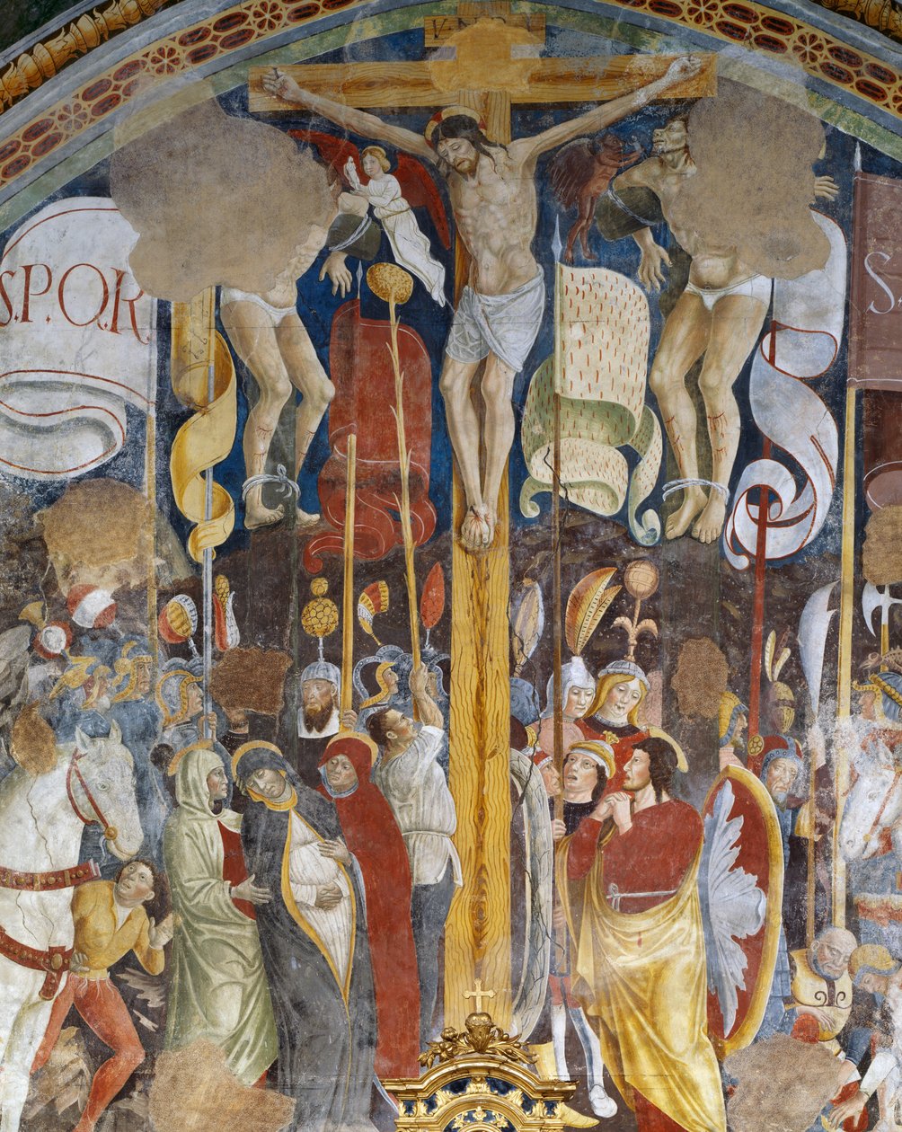 Korsfestelse av Giovanni Pietro da Cemmo