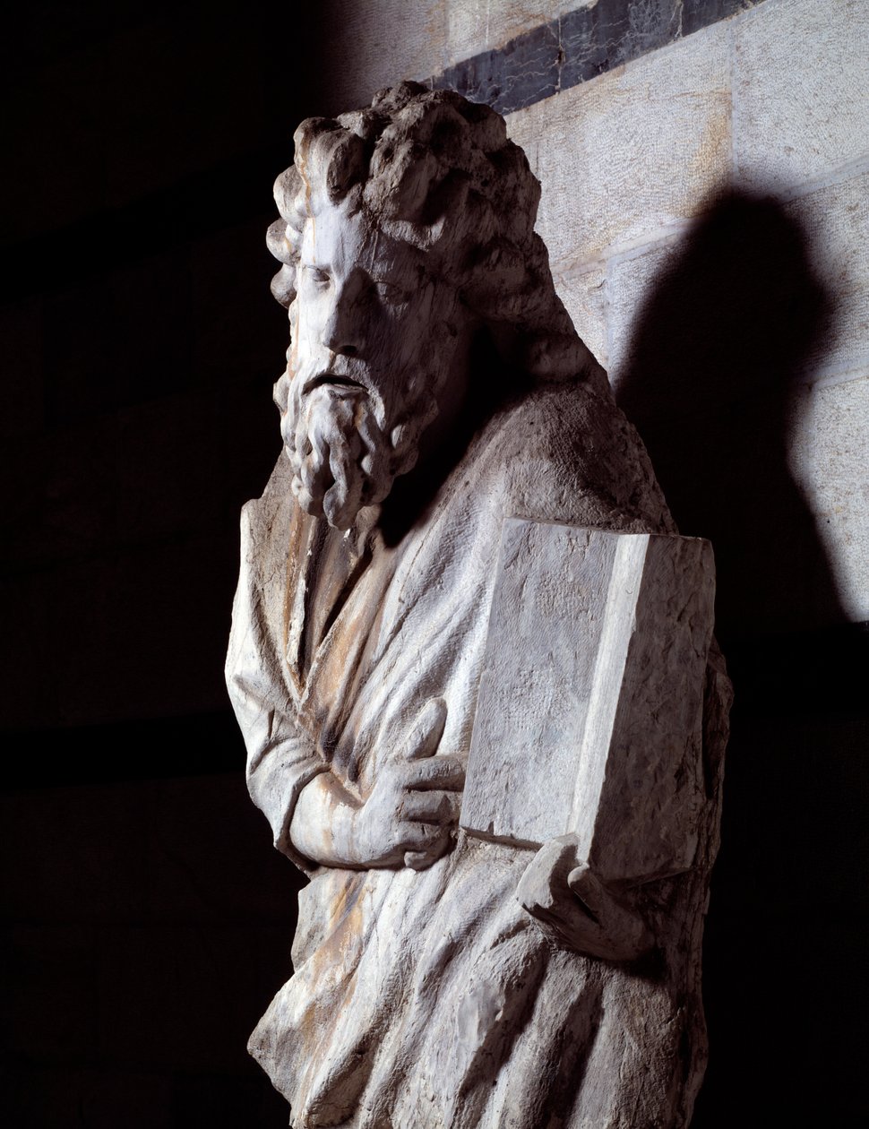 Figur av en profet (marmorskulptur, ca. 1306) av Giovanni Pisano