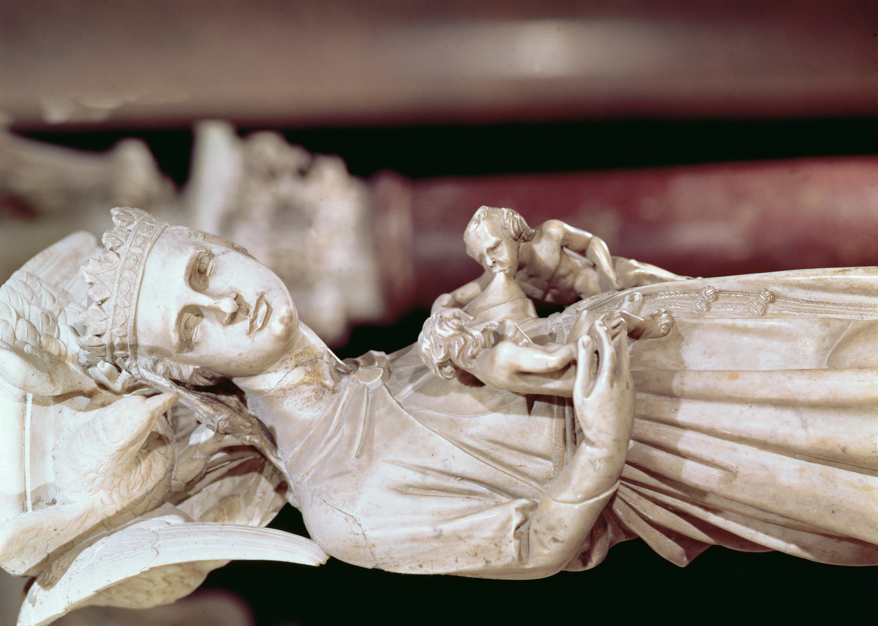 Prekestol, detalj av skulpturmarmordetalj av 124321 av Giovanni Pisano