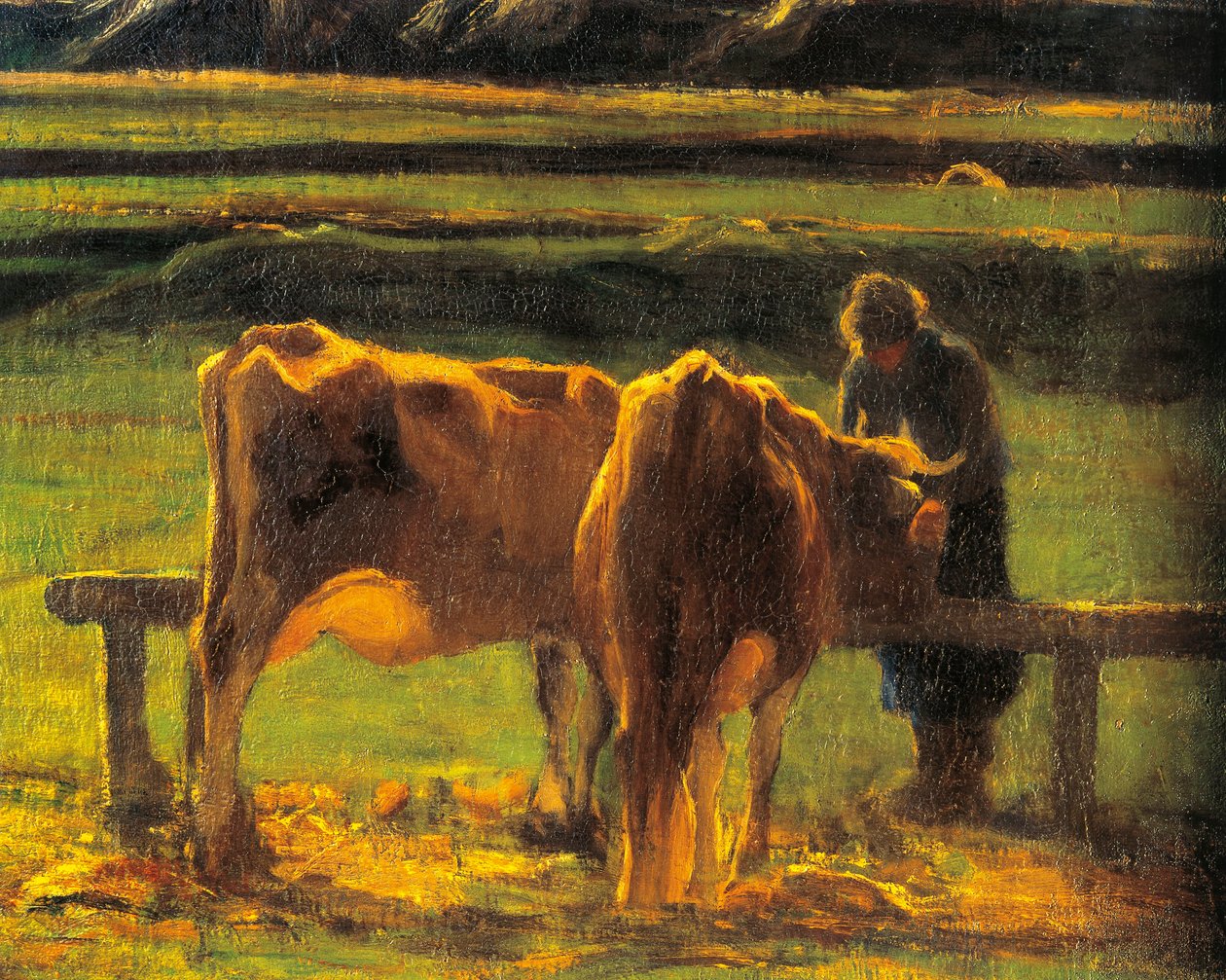 Italia, Roma, Alla Stanga av Giovanni Segantini