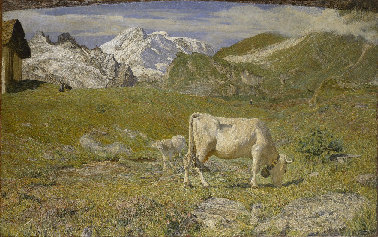 Vårbeite Vårbeite, 1896. av Giovanni Segantini