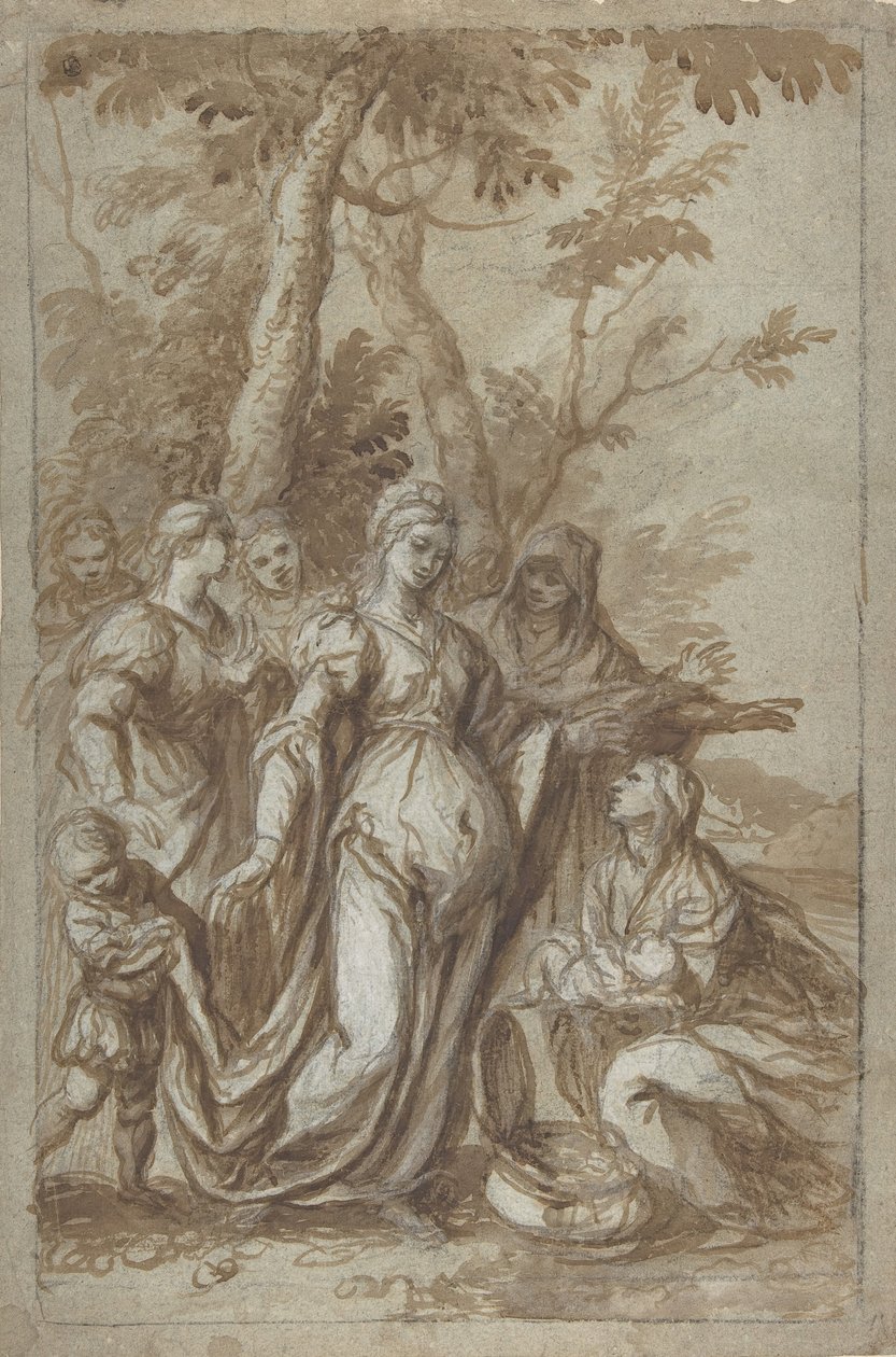 Funnet av Moses, ca. 1671. av Giovanni Stefano Danedi