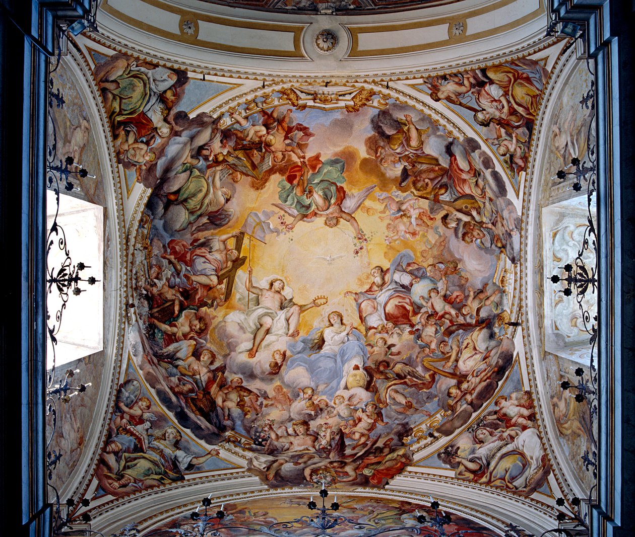 Jomfruens kroning, 1725 av Giovanni Tuccari