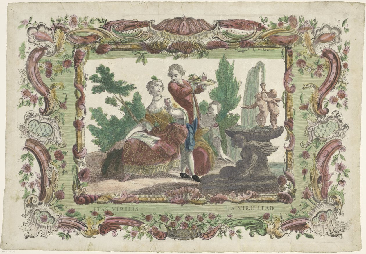 Om voksenhet Den virile tidsalderen / La virilitad (tittel på objekt) av Giovanni Volpato