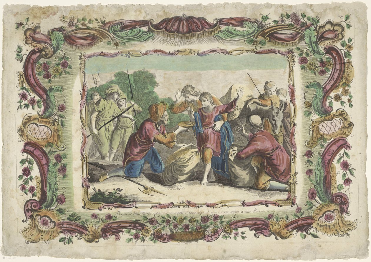 Sølvbegeret finnes i Benjamins sekk The Life of Joseph (serietittel) av Giovanni Volpato