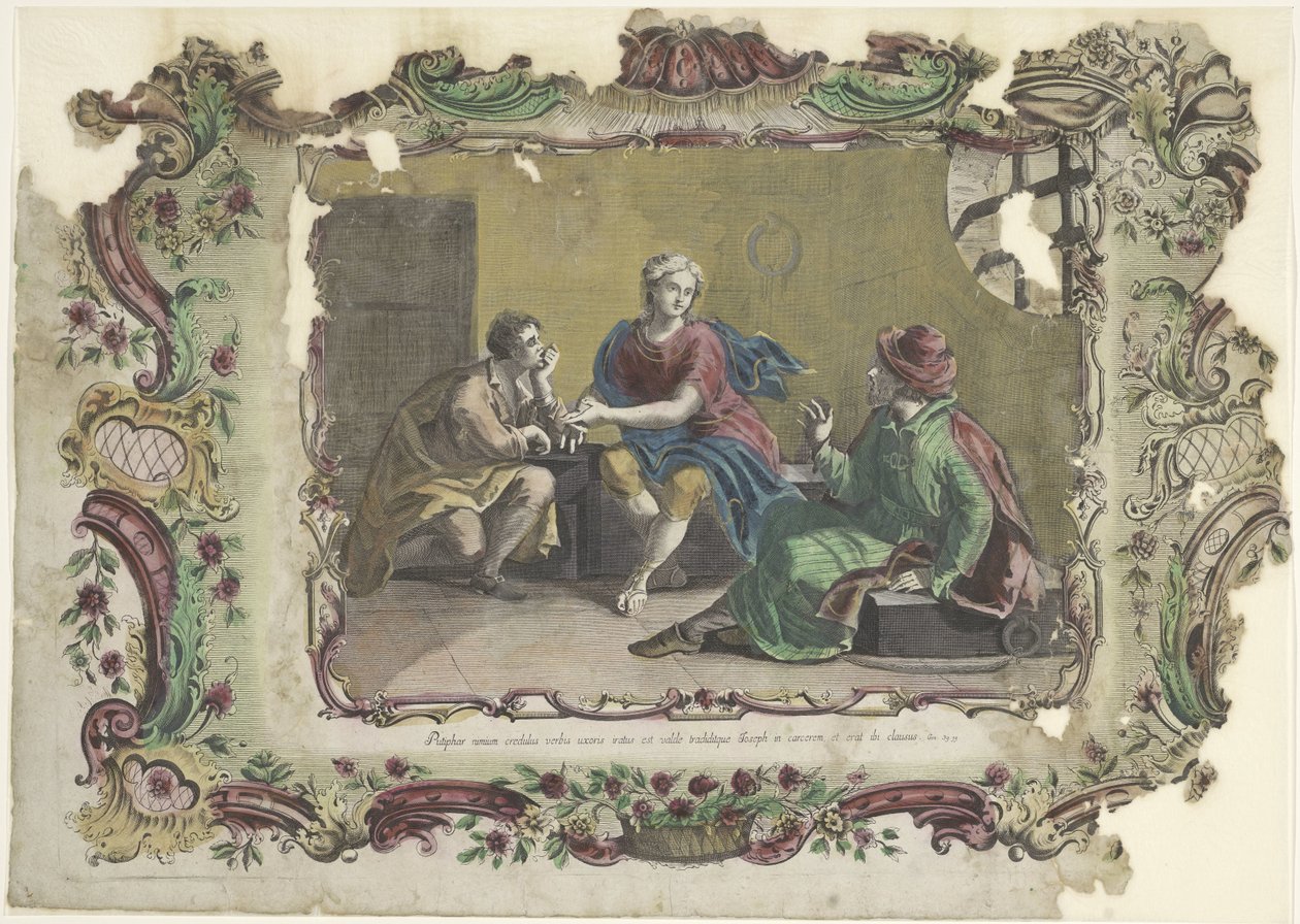 Josef i fengsel The Life of Joseph (serietittel) av Giovanni Volpato
