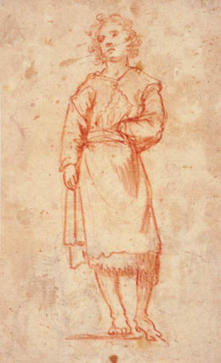 Stående jente av Giovanni da San Giovanni