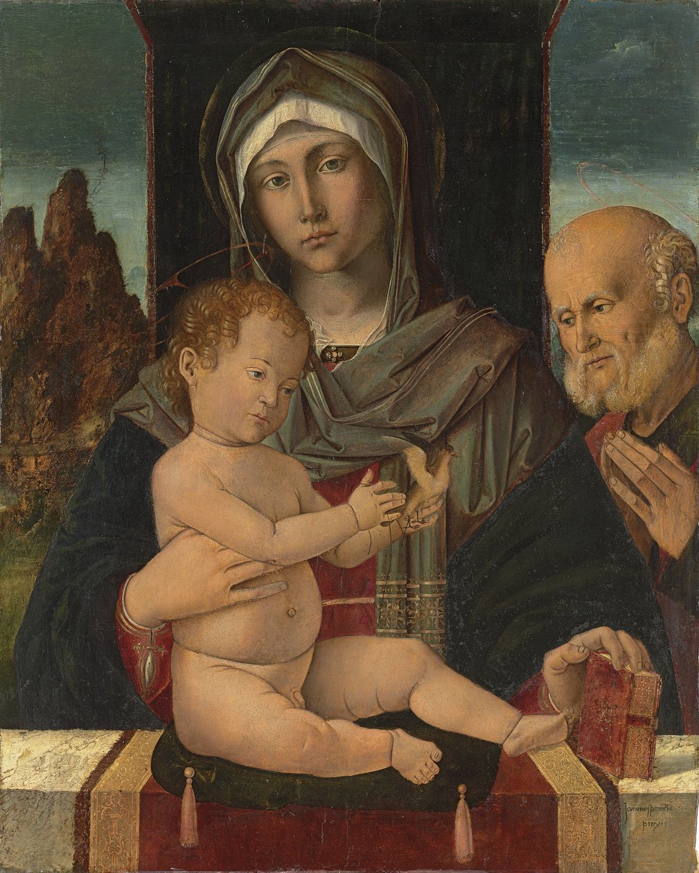 Den hellige familie av Giovanni de Vajenti Speranza