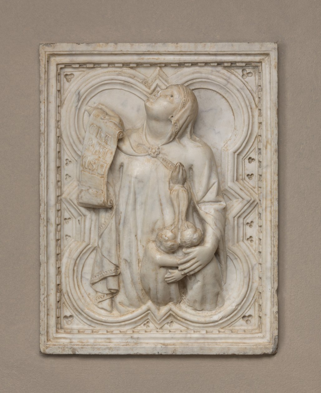 Veldedighet av Giovanni di Balduccio