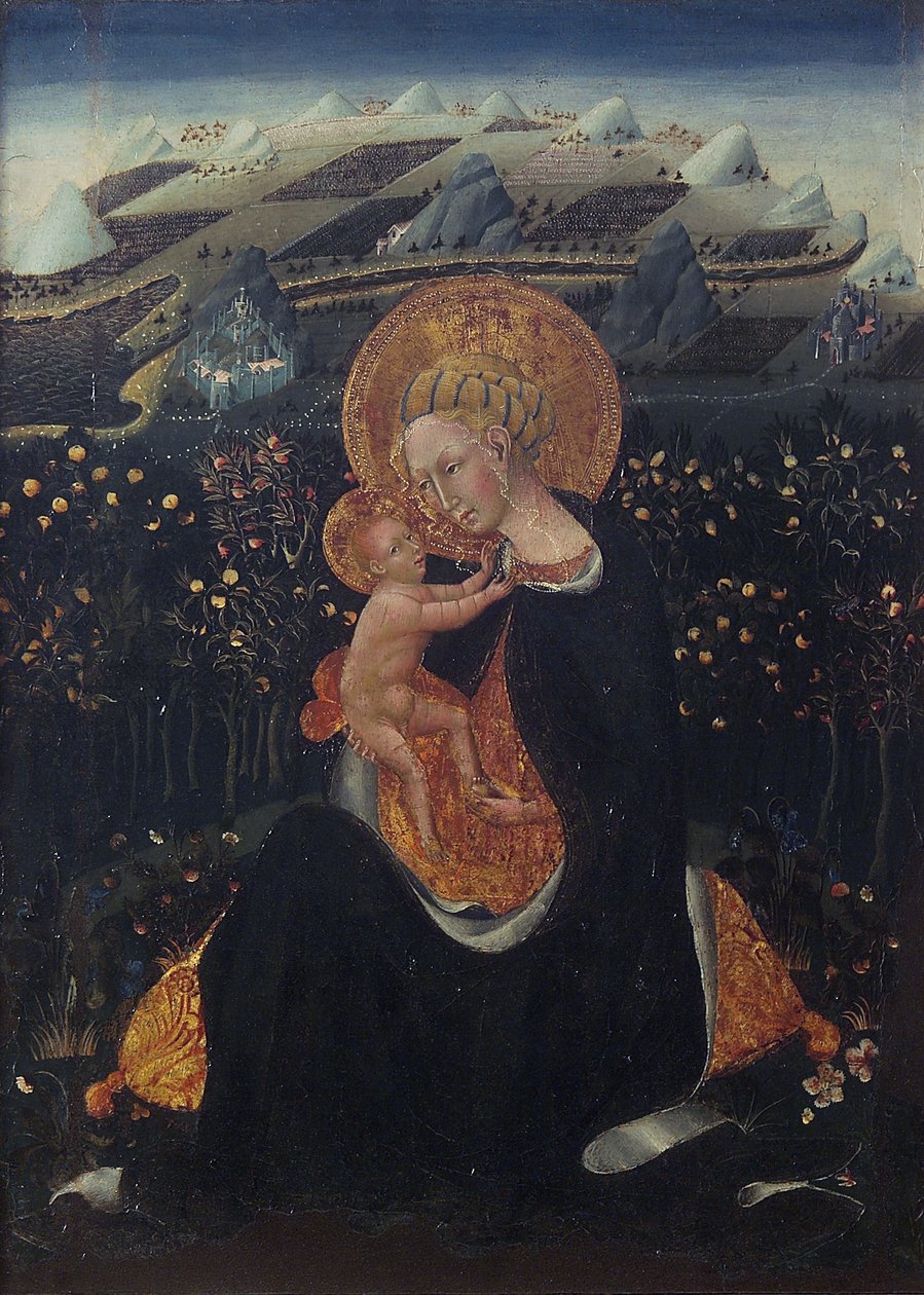 Ydmykhetens Madonna av Giovanni di Paolo