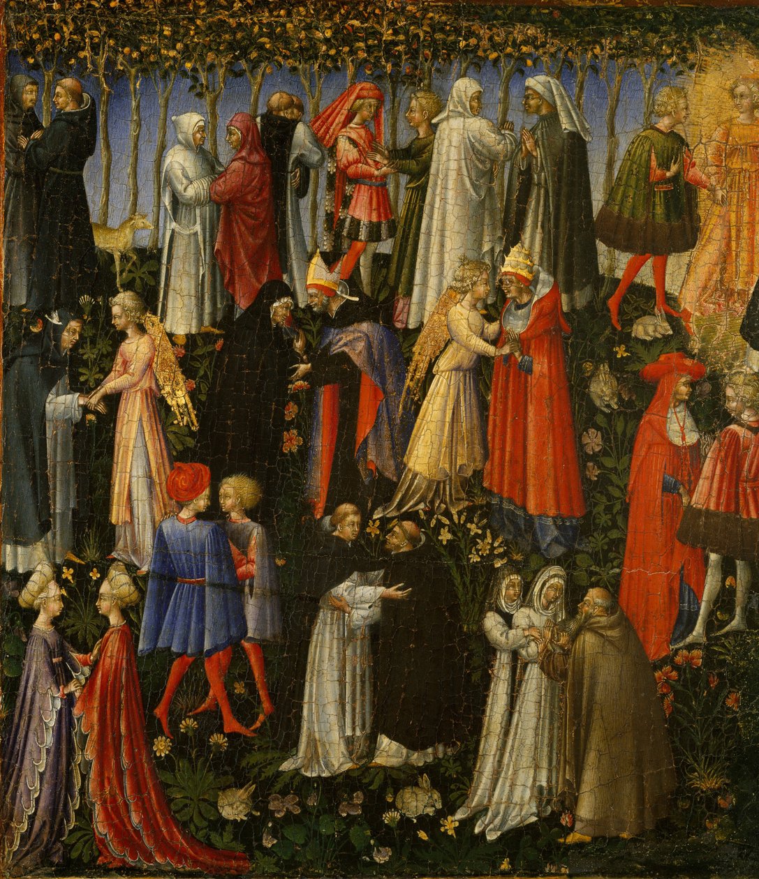 Paradise, 1445 av Giovanni di Paolo