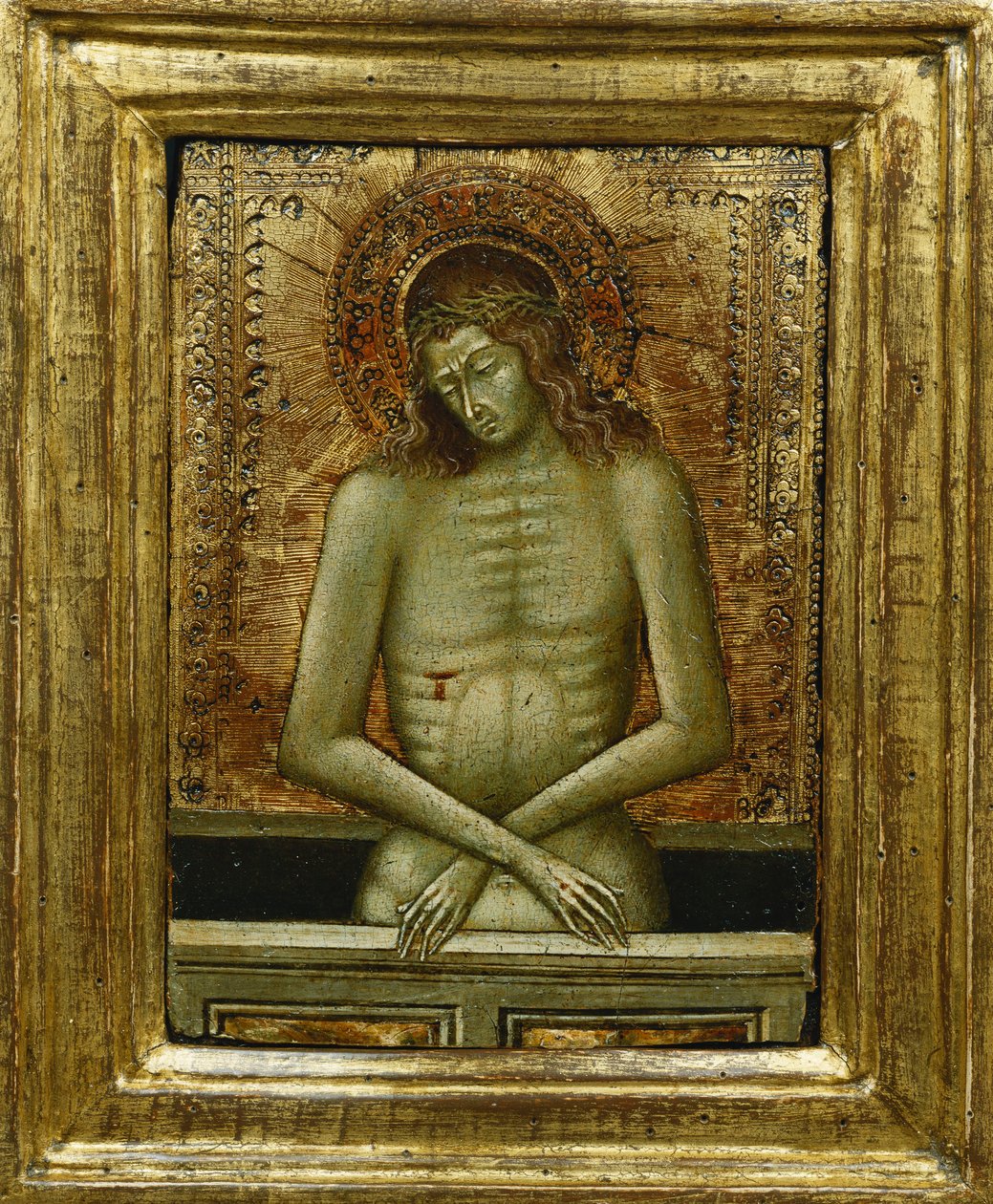 Kristus ved graven, av Giovanni di Paolo di Grazia