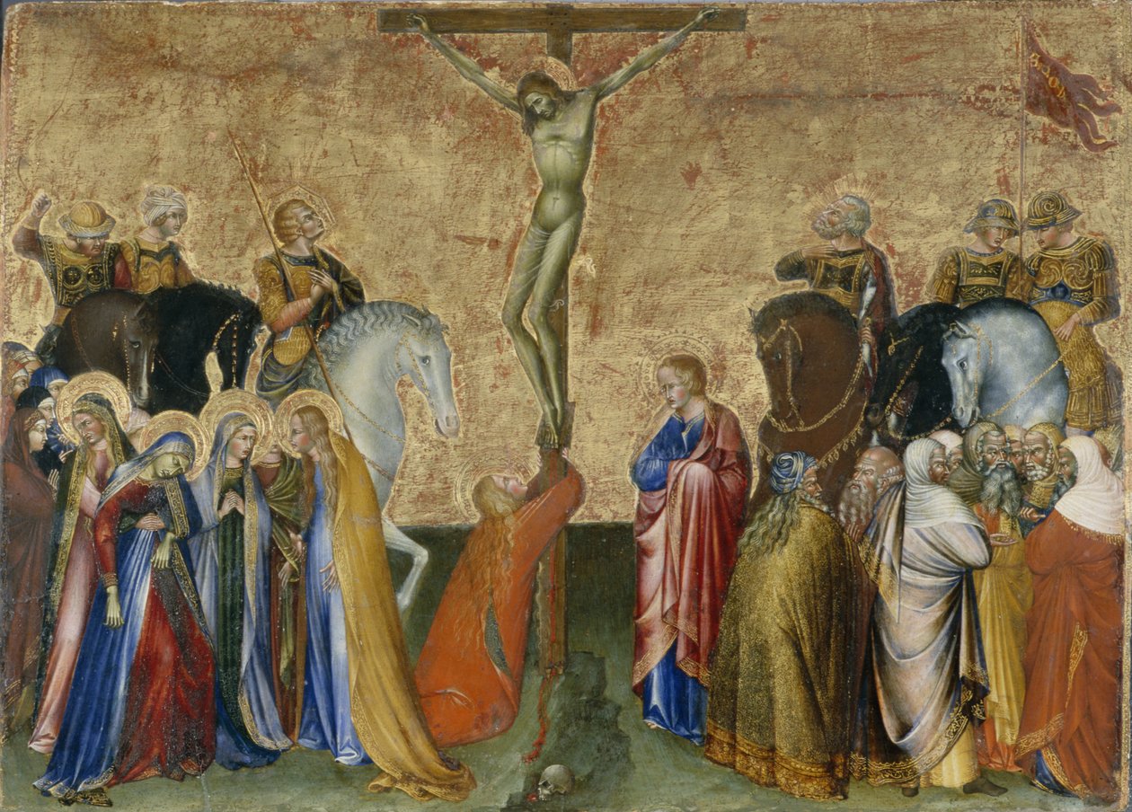 The Crucifixion of Christ, ca. 1426 (tempera på poppeltre) av Giovanni di Paolo di Grazia