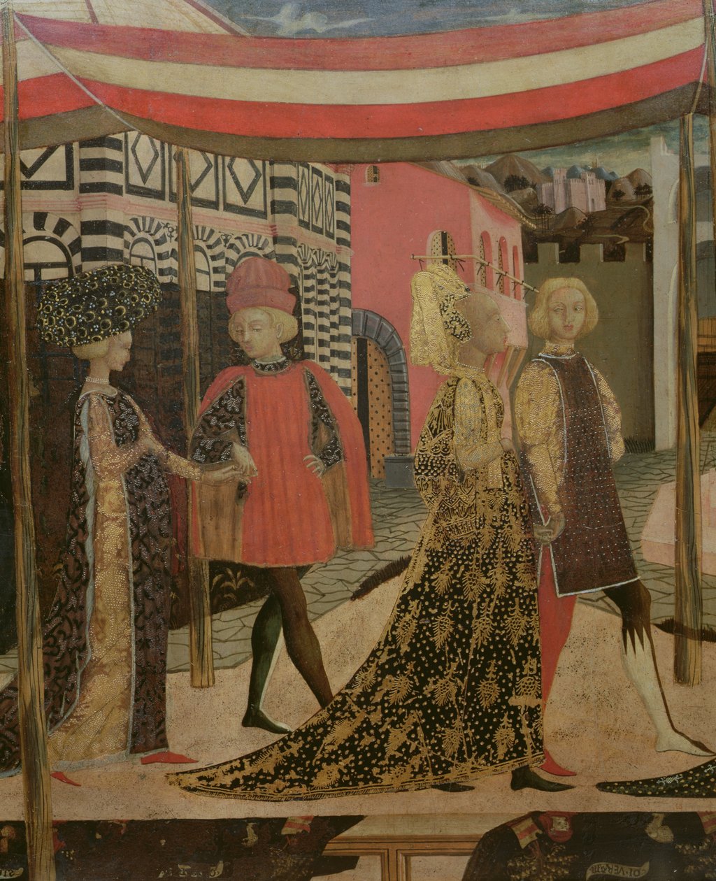 Adimari Cassone, ca. 1450 (tempera på panel) av Giovanni di Ser Giovanni Scheggia