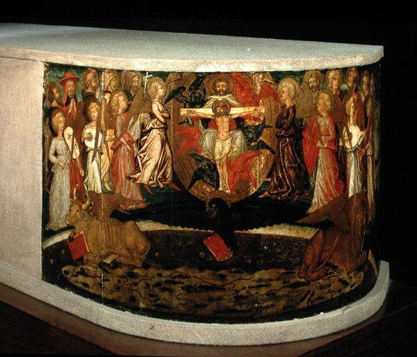 Triumph of Eternity, inspirert av Triumphs by Petrarch (1304-74) av Giovanni di Ser Giovanni Scheggia