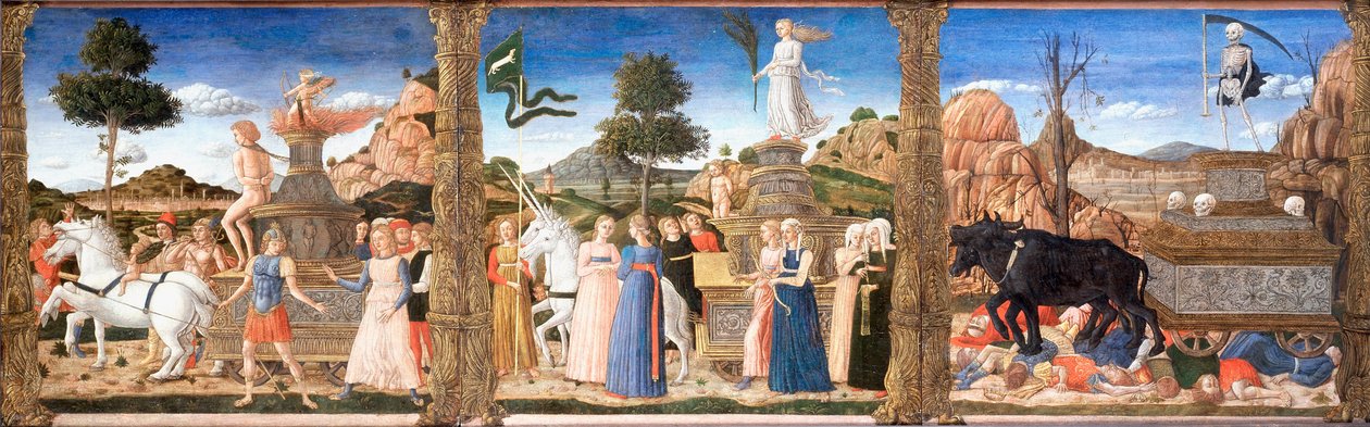 The Triumphs of Petrarch av Girolamo da Cremona