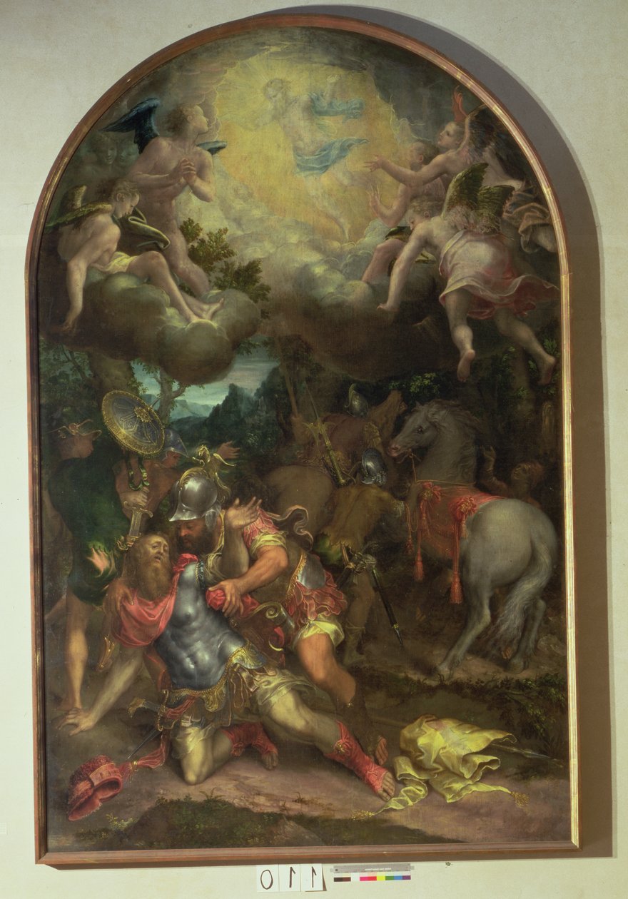 St. Pauls omvendelse av Girolamo Mazzola Bedoli