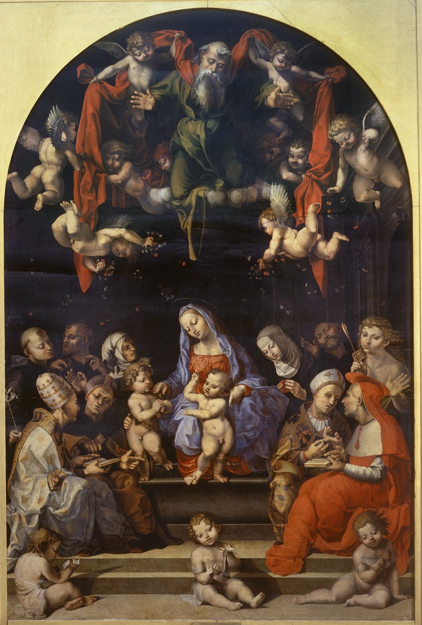 Disputas om den ulastelige unnfangelsen av Girolamo Genga
