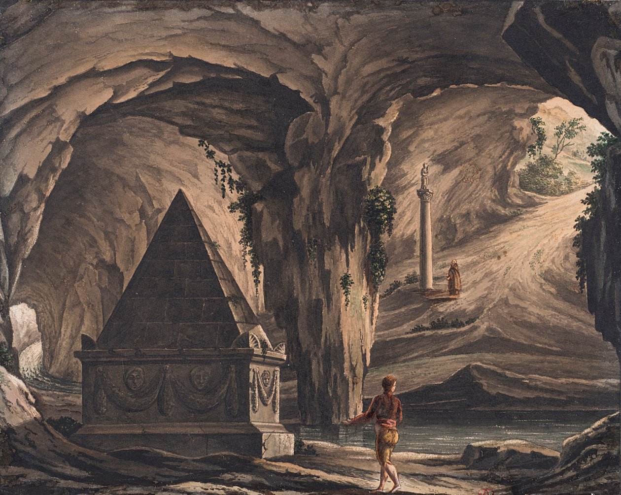 Scenografi for operaen Roméo et Juliette av Ch. Gounod. av Girolamo Magnani