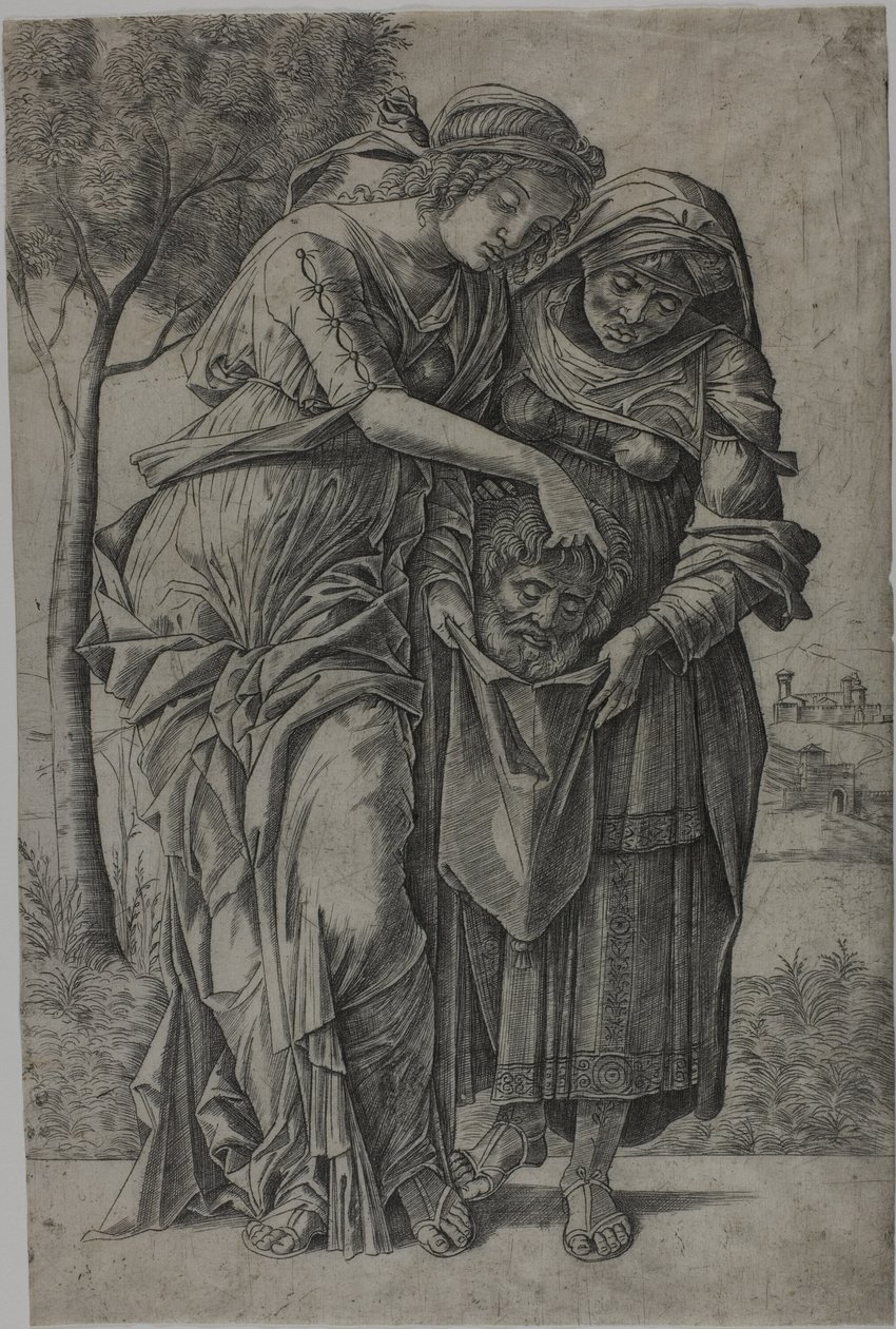 Judith med sjefen for Holofernes av Girolamo Mocetto